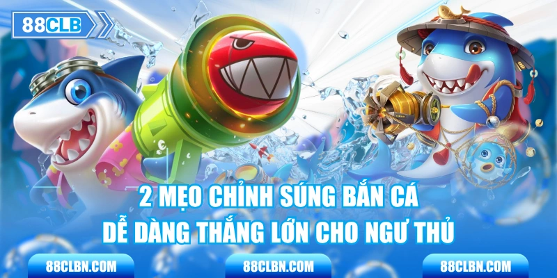 2 Mẹo Chỉnh Súng Bắn Cá Dễ Dàng Thắng Lớn Cho Ngư Thủ