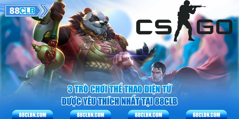 3 trò chơi thể thao điện tử được yêu thích nhất tại 88CLB