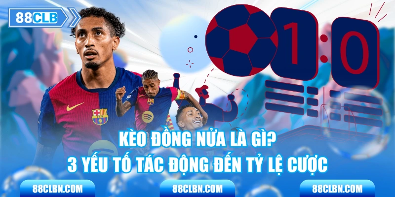 Kèo Đồng Nửa Là Gì? 3 Yếu Tố Tác Động Đến Tỷ Lệ Cược