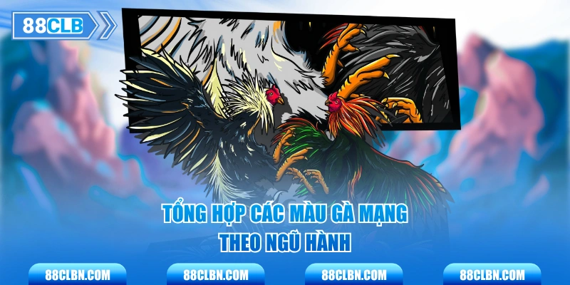 Tổng hợp các màu gà mạng theo ngũ hành